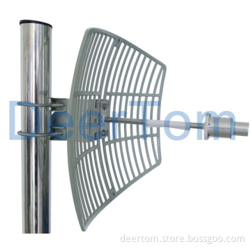 5150-5850MHz 5GHz 5.8GHz Grid Parabolic Antenna 24dBi Outdoor Directional Point to Point Base Station Antenna